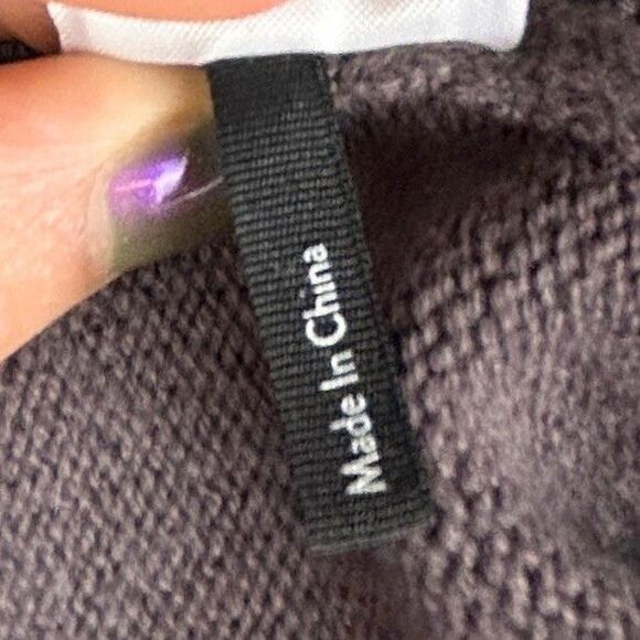 Paige Raundi Cutout Shoulder Sweater Truffle Taupe Wool Knit Turtleneck sz S EUC - Picture 14 of 14